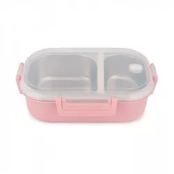 Rózsaszín ételtároló doboz
