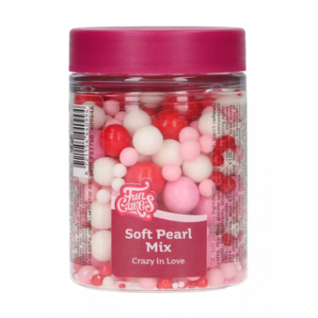 Cukrové zdobení perly - šíleně zamilováný 80 g - FunCakes