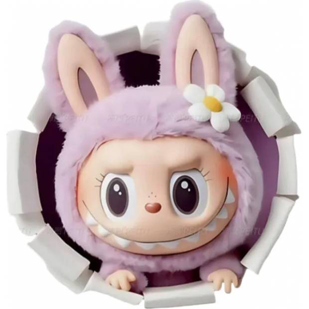 Jedlý papír k vystříhnutí Labubu kuk z dortu 19,5cm - Pictu Hap