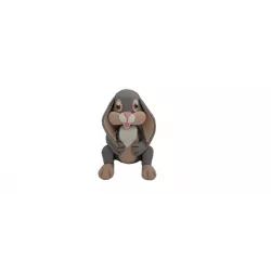 Szürke nyúl nem ehető cukormás dekoráció