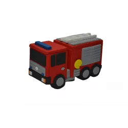 Tűzoltóautó nem ehető cukorkadísz 14x8x6cm