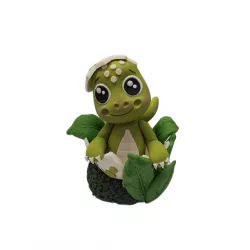 Dinoszaurusz tojásban nem eszik cukorkás dekoráció 11x6 cm