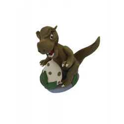 Dinoszaurusz és tojás nem ehető cukorkás dekoráció 13x12 cm