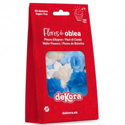 Edible flowers - kék és fehér 8 db