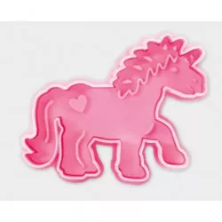 Hajtogatott formázóöntvény egyszarvú 7 cm