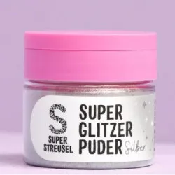 Ezüstszínű porfestés 10 g