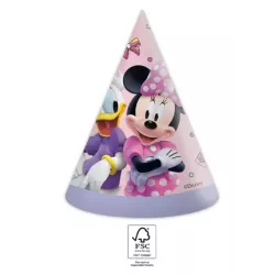 Papírvás Minnie és Daisy party sapkák 6 db