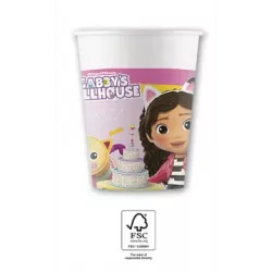 Papírtányér poháralom Gábornak varázslatos házában 8 db 200 ml