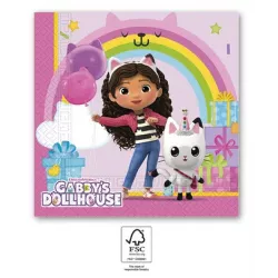 Papírszalvéták Gábina varázslatos háza 33x33cm 20 db