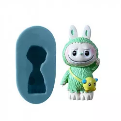 Szilikon forma Labubu 9 × 6 cm