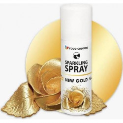 Szórófesték Food Colours New Gold (50 ml) Arany