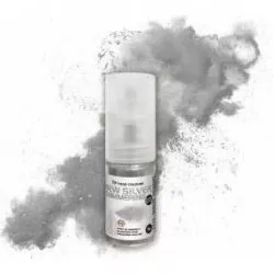 Étel- és színezékek Szórópor ezüstös fénylő púder New Silver Shimmering (5 g)