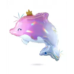 Felfújható fénylő delfin 69 cm