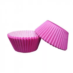 Fuchsziás süteménykosárka 50x30 mm 1000 db