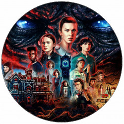Ehető papír Stranger Things 19,5 cm