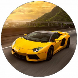 Ehető papír Lamborghini 19,5 cm