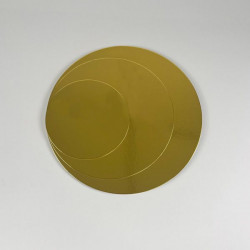 Tortaalátét 15 cm arany színű