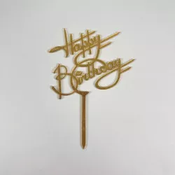 Tortadísz „Happy Birthday“ - Cakesicq