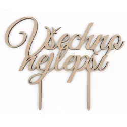 Faágas tábla Részben minden jót 15 cm