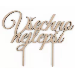 Faágas tábla Részben minden jót 20 cm