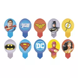 ehető süteménydísz — Igazság Ligája