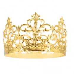 Aranykorona tortára, átmérő: 10 cm