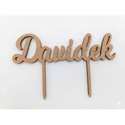 Tortadísz Davídek, 14,5 × 4 cm