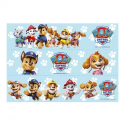 Paw Patrol tortabevonó fondantpapír