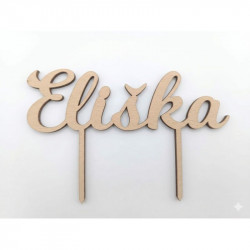 Zápich Eliška 14,5x4,5cm - I LOVE CAKES