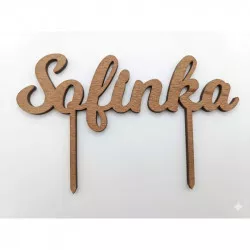 Zápich Sofinka 14,5x4cm - I LOVE CAKES