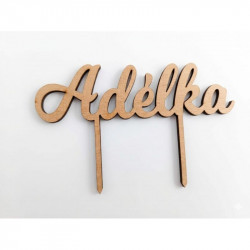 Tortadísz Adélka, 14,5 × 4 cm