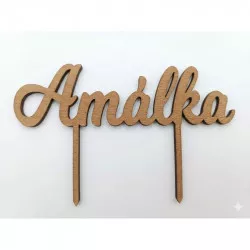 Zápich Amálka 14,5x4cm - I LOVE CAKES