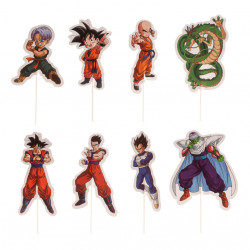 Papír dekoráció muffinokra — Dragon Ball