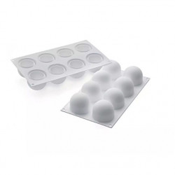 Szilikon forma szarvasgombákhoz 8x120 ml