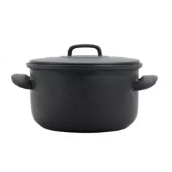 SFINX zománcozott edény fedővel, Ø 16 cm, 1,5 l