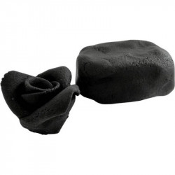 SweetArt valódi marcipán, fekete — 30% mandulatartalom (150 g)