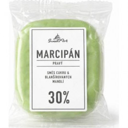 SweetArt valódi marcipán, világoszöld, 30% mandulatartalom (150 g)