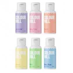 Olajfesték-készlet 6×20 ml pasztell