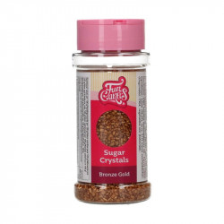 Bronz-arany cukordekor kristályok, 80 g