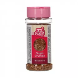 Bronz-arany cukordekor kristályok, 80 g
