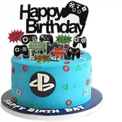 Torta dísz PlayStation-kontrollerek, 7 db