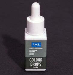 Olajfesték, fekete, 20 ml