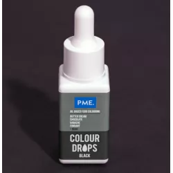 Olajfesték, fekete, 20 ml