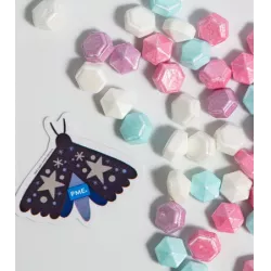 Csillogó díszítőgyöngy, 25 g