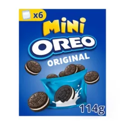 Oreo Mini kekszek vaníliás ízben, 114 g