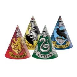 Papírból készült parti-sisakok Harry Potter, 6 db
