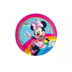 Papírtányérok Minnie 19,5 cm, 8 db