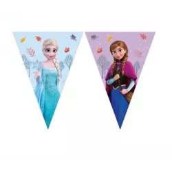 Papír zászlik Frozen, 2,3 m