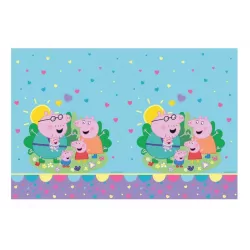 Műanyag asztalterítő Peppa malac 120 × 180 cm