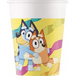 Papírpoharak „Bluey”, 8 db